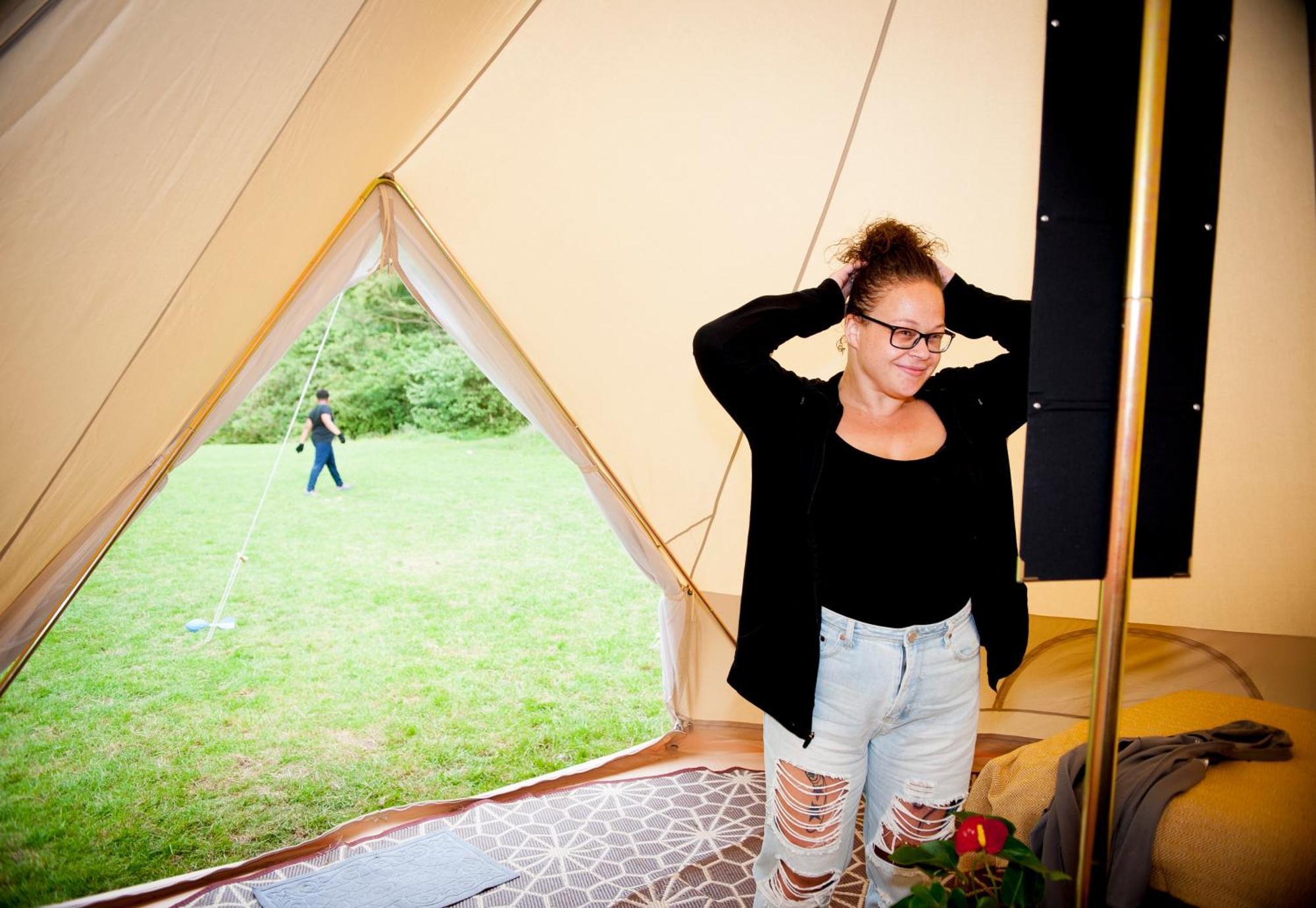 Nine Yards Bell Tents At The Tt - كاسلتاون المظهر الخارجي الصورة